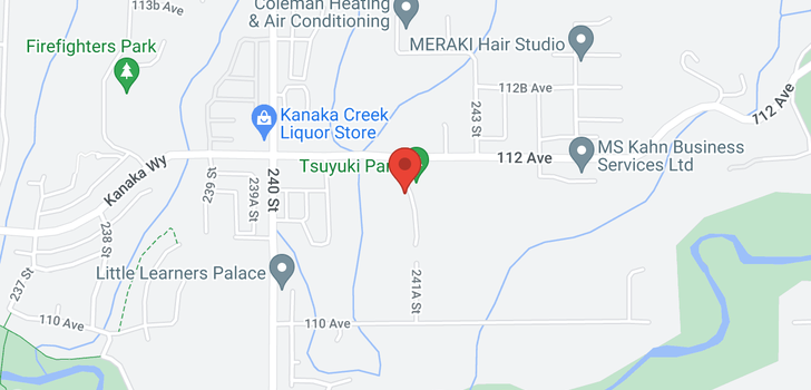 map of 11151 241A STREET